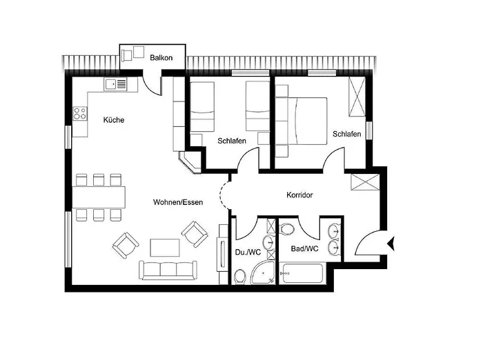 Apartamento Chesa Trais Fluorsc3 By Interhome